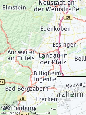 Here Map of Arzheim