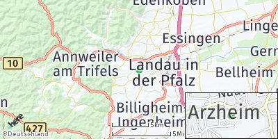 Google Map of Arzheim