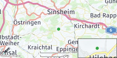 Google Map of Hilsbach