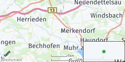 Google Map of Weidenbach