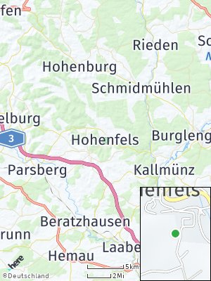 Here Map of Hohenfels