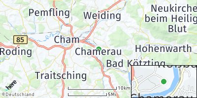 Google Map of Chamerau