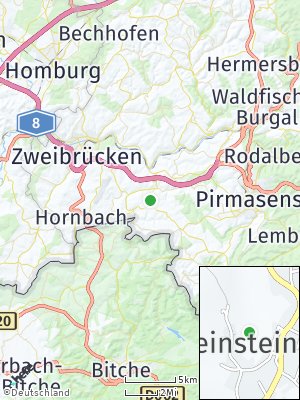 Here Map of Kleinsteinhausen