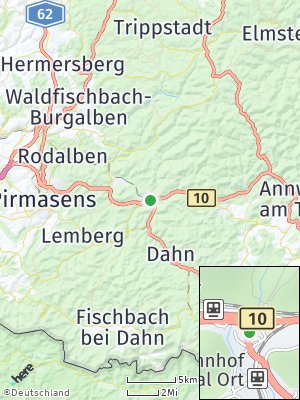 Here Map of Hinterweidenthal