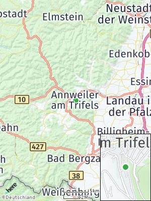 Here Map of Annweiler am Trifels