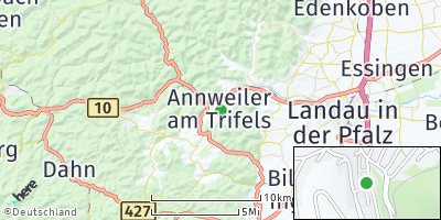 Google Map of Annweiler am Trifels