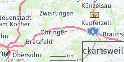 Google Map of Eckartsweiler