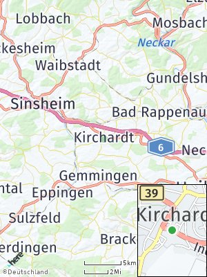 Here Map of Kirchardt