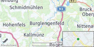 Google Map of Burglengenfeld