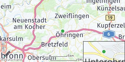 Google Map of Unterohrn