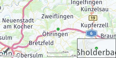 Google Map of Untermaßholderbach