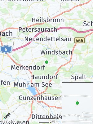 Here Map of Mitteleschenbach