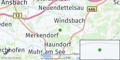 Google Map of Mitteleschenbach