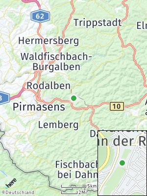 Here Map of Münchweiler an der Rodalb
