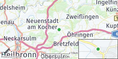 Google Map of Langenbrettach