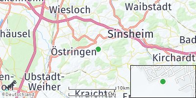Google Map of Angelbachtal