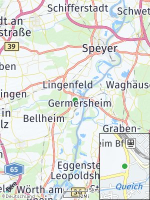 Here Map of Germersheim