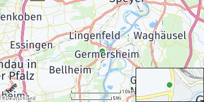 Google Map of Germersheim