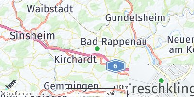 Google Map of Treschklingen
