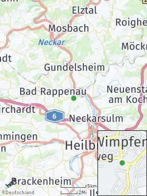 Here Map of Bad Wimpfen