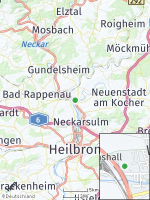 Here Map of Bad Friedrichshall