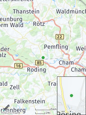 Here Map of Pösing