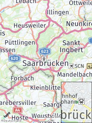 Here Map of Bischmisheim