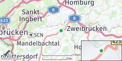Google Map of Blieskastel