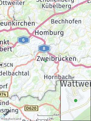 Here Map of Wattweiler