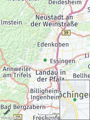 Here Map of Böchingen