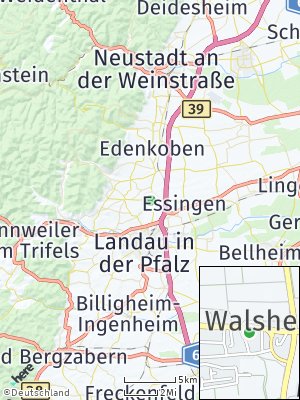 Here Map of Walsheim