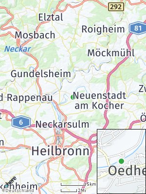 Here Map of Oedheim