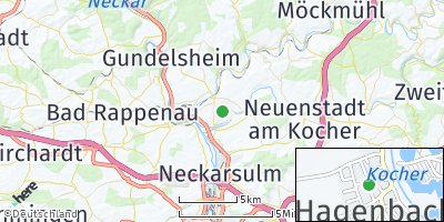 Google Map of Hagenbach