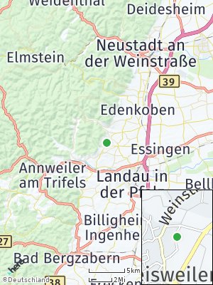 Here Map of Gleisweiler
