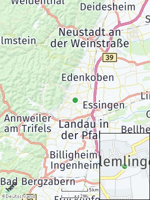 Here Map of Flemlingen