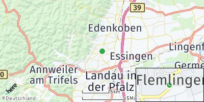 Google Map of Flemlingen