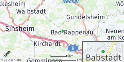 Google Map of Babstadt