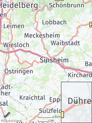 Here Map of Dühren