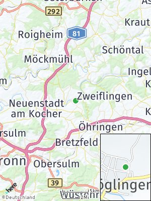 Here Map of Möglingen