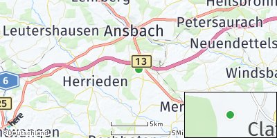 Google Map of Claffheim