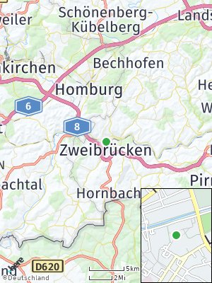 Here Map of Zweibrücken