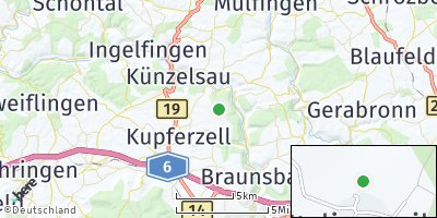 Google Map of Etzlinsweiler