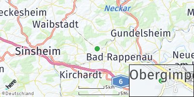 Google Map of Obergimpern