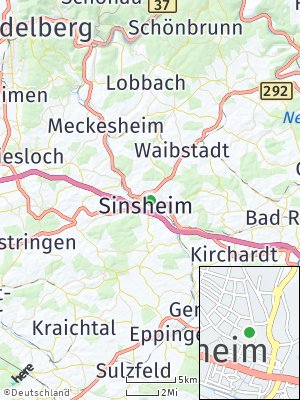 Here Map of Sinsheim