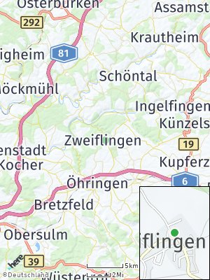 Here Map of Zweiflingen