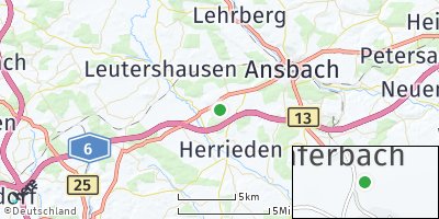 Google Map of Käferbach