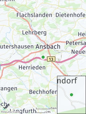 Here Map of Bernhardswinden