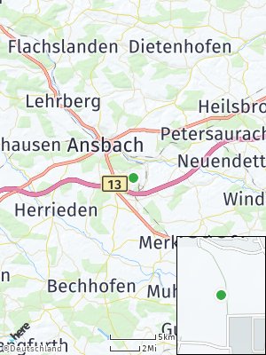 Here Map of Wallersdorf