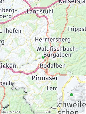 Here Map of Gemeinde Thaleischweiler-Fröschen