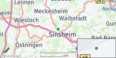Google Map of Hoffenheim